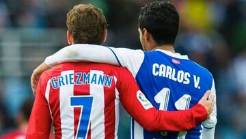 Griezmann and Vela challenge each other for the All-Star Game