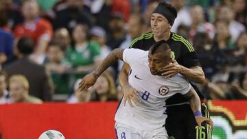 Arturo Vidal, volante de Chile ante México