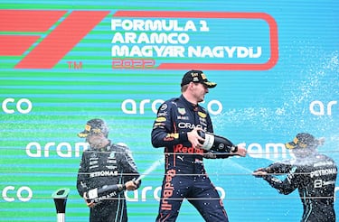 Verstappen se mofa en otro de esos días de Ferrari