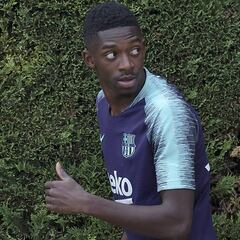 Dembélé durmió cinco horas en un sofá del aeropuerto tras lesionarse en San Mamés