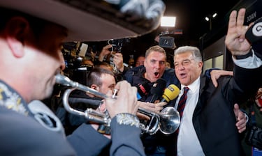 Joan Laporta, reeligido presidente del FC Barcelona hasta el 2031.