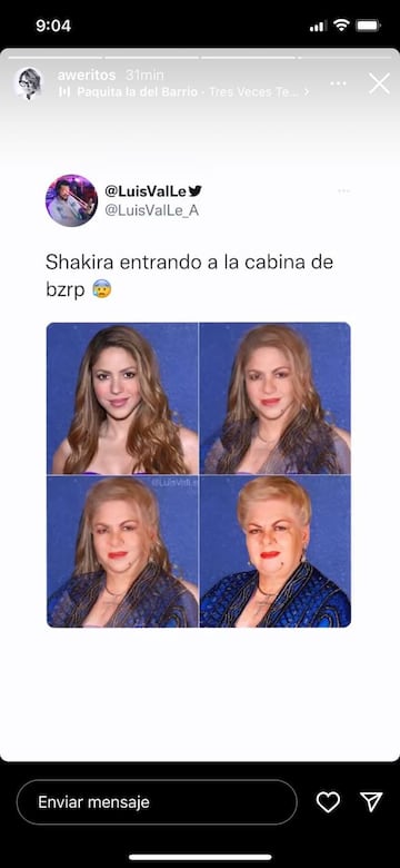 Los memes no tienen piedad con Piqué tras la ‘Music Session’ de Shakira y Bizarrap
