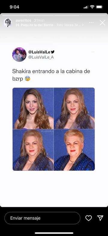 Los memes no tienen piedad con Piqué tras la ‘Music Session’ de Shakira y Bizarrap