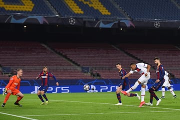 1-1 Kylian Mbappé marcó en primer gol.