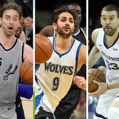 25 triples-dobles españoles en la NBA: los Gasol, Ricky e Ibaka