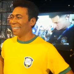 Pelé, copas y camisetas: las joyas del museo de Brasil