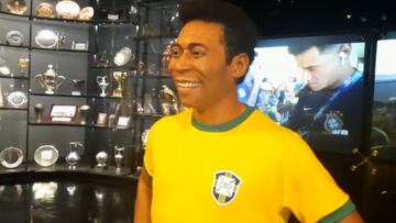 Pelé, copas y camisetas: las joyas del museo de Brasil
