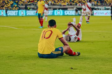 La Selección Colombia perdió 0-1 con la Selección Perú en Barranquilla por la decimoquinta jornada de las Eliminatorias Sudamericanas.