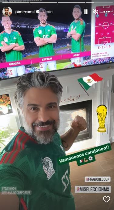 Los famosos mexicanos que apoyan a la selección en sus Redes Sociales