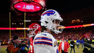 El mensaje de Josh Allen tras volver a perder con Mahomes y los Chiefs