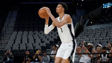 The San Antonio Spurs will play at the California Classic Summer League, but the No. 1 pick of the Draft won’t be there. Here’s the reason why.