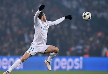 Gareth Bale cuts a frustrated figure