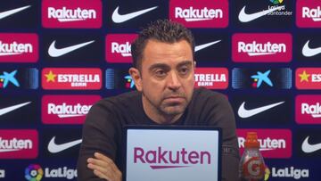 Xavi: "No he sabido motivar a los jugadores"