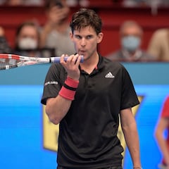 Thiem, "curado" de su lesión en el pie antes de las ATP Finals