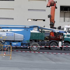 Empiezan las obras en los nuevos accesos de la M-40 al Wanda