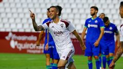 Momento del amistoso de pretemporada entre el Albacete y el Getafe.