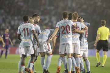 1-1. Jonny Otto celebró el gol del empate.