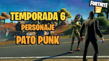 D&oacute;nde encontrar al personaje/NPC Pato Punk en Fortnite Temporada 6