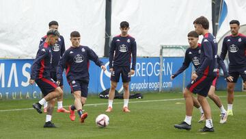 Kevin es una de las novedades en la convocatoria del Deportivo para Almería.