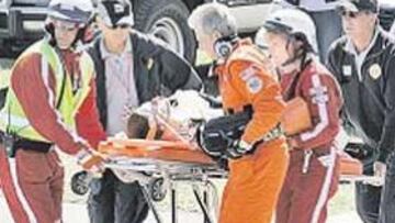 <b>TRÁGICO. </b>Las asistencias no pudieron salvar la vida de Dana.