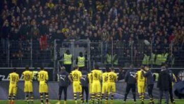 El Borussia de Dortmund agradece el apoyo a su afici&oacute;n.