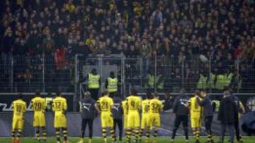 El Borussia de Dortmund agradece el apoyo a su afición.