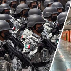Claudia Sheinbaum pondrá a la Guardia Nacional a cuidar el Metro de la CDMX