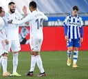 La victoria del Real Madrid sobre el Alavés en imágenes