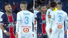 Muestran la escena completa del lío entre Neymar y Álvaro en la que lo acusó de racista