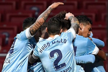 2-2. Facundo Ferreyra celebró el segundo gol.