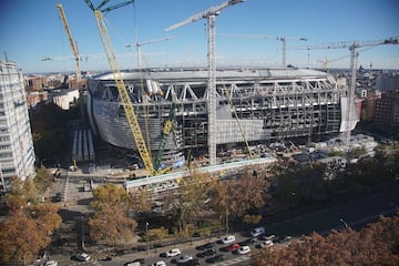 El Real Madrid quiere que el nuevo estadio Santiago Bernabéu esté listo para la temporada que viene. Descubre cómo siguen las obras que encaran la recta final.