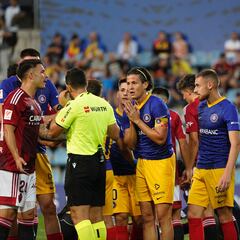 Rubén Bover pide perdón por su roja ante el Zaragoza