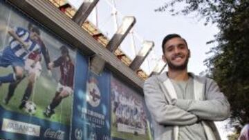 Entrevista a Lucas Pérez en Riazor