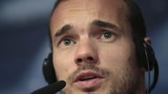 Sneijder: "Mou es increíble, me hace ilusión jugar contra él"