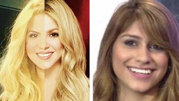 Así son las dobles de Shakira y Antonella que triunfan en la red. Foto: redes sociales