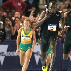 Usain Bolt reaparece... ¡ante una joven de 16 años!