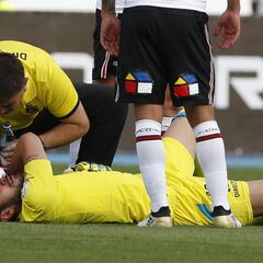 Fractura nasal tiene en vilo a Paulo Garcés en Colo Colo