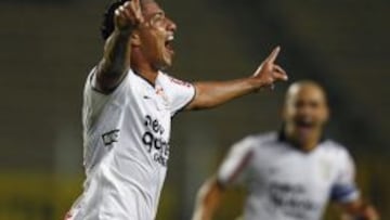 Ralf, durante un partido con Corinthians.