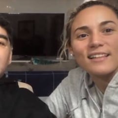 Maradona, entre rumores de crisis con su novia y bulos sobre su estado