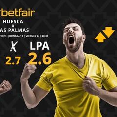 SD Huesca vs. UD Las Palmas: horario, dónde ver, pronósticos y clasificación