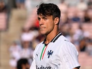 Oliver Torres of Monterrey during the FIFA Club World Cup 2025 Group - E match between Urawa Red Diamonds and CF Monterrey at Rose Bowl Stadium on June 25, 2025 in Pasadena, California, United States.