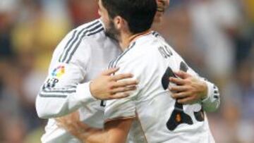 Isco, con Cristiano.
