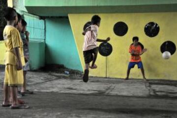 Fútbol y pobreza en Indonesia