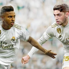 Rodrygo y Valverde vuelan