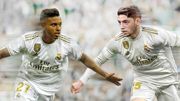 Rodrygo y Valverde.