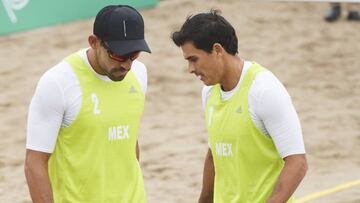 Lombardo Ontiveros y Juan Virgen en su debut en Panamericanos.