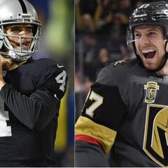 Los Raiders apoyan a Las Vegas Knights: "Just win, baby"