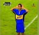 ¿Lo recordás? 20 años del primer Topo Gigio de Riquelme... ante River y ante Macri