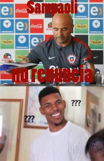 Los memes que se ríen del 'rehén' Jorge Sampaoli