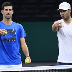 Así está la lucha por el número 1 entre Djokovic y Nadal